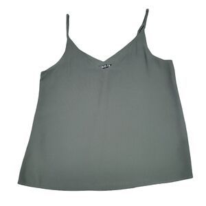 Cotton:On Women's Olive Green Top - Size Medium